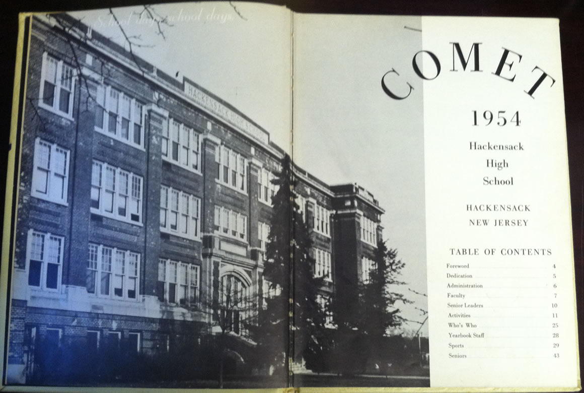 1954 HHS Yearbook Photo